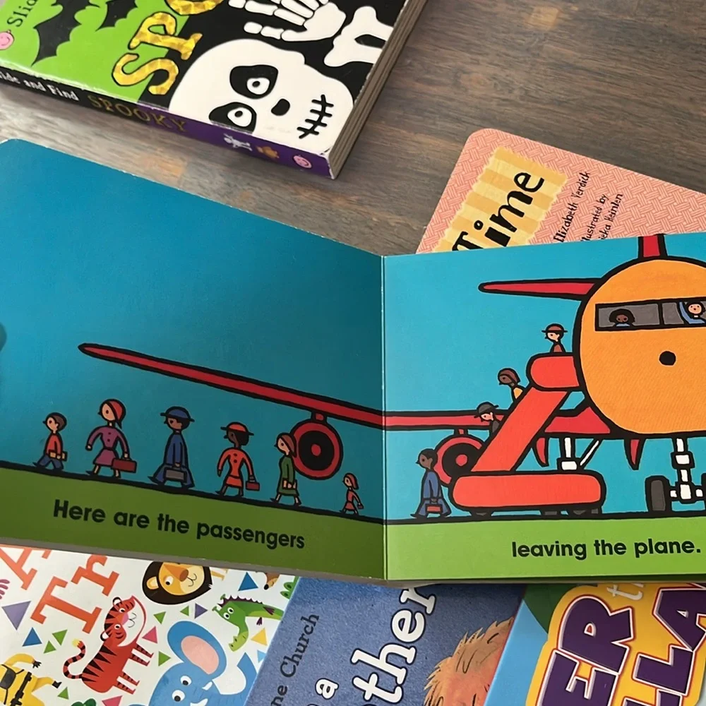 CHILDREN’S BOARD BOOKS SET OF 8 kids books boy books learning #2